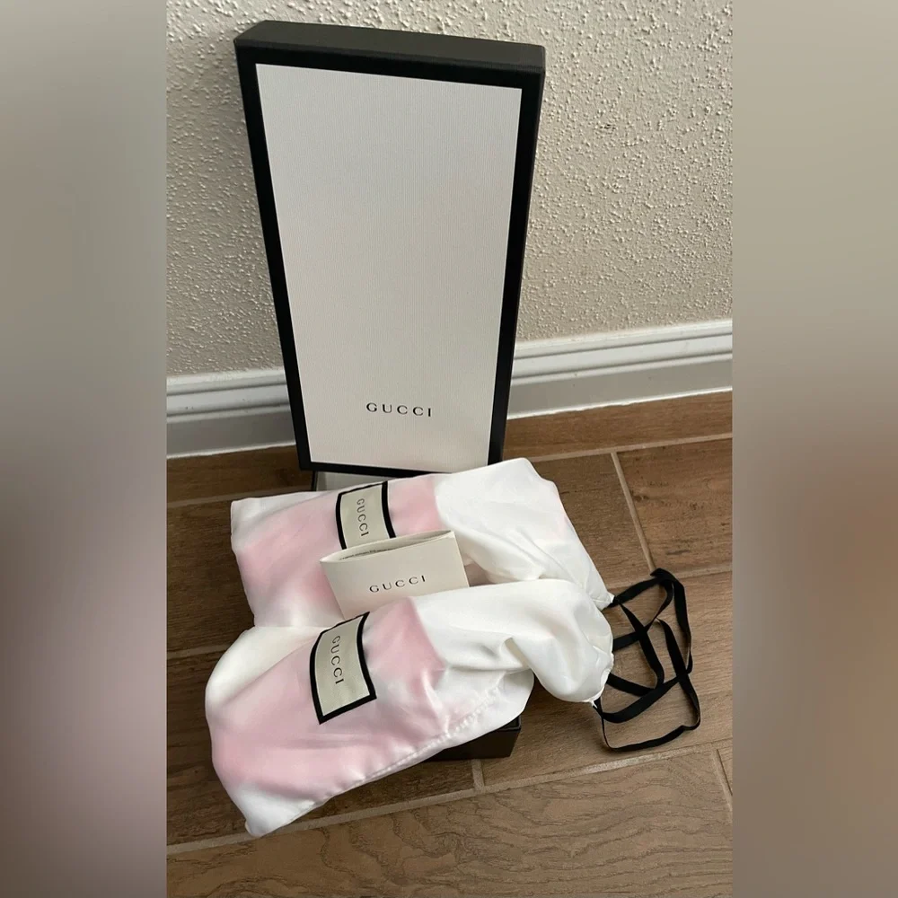 Gucci Hot Pink 37 1/2 Princetown Mules - Picture 16 of 16